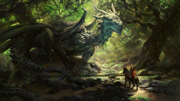 Лесной дракон ДНД
