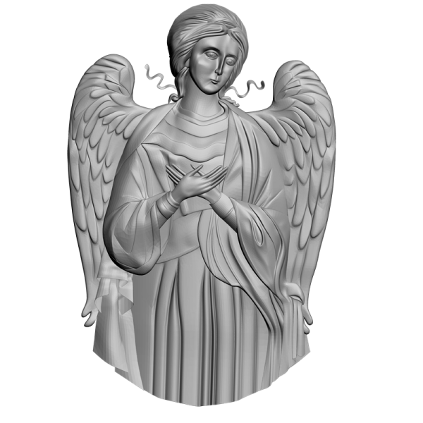 Икона ангел-хранитель STL