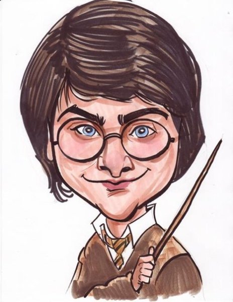 Сатирический портрет Гарри Поттера