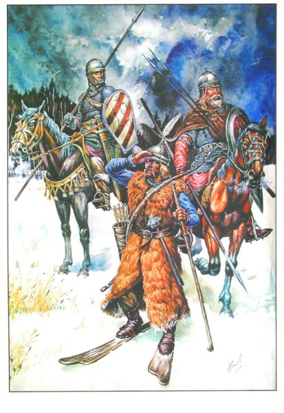Снаряжение литовских воинов 13 век