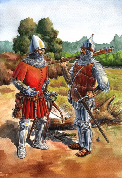 Литовский воин 14 век Горелик