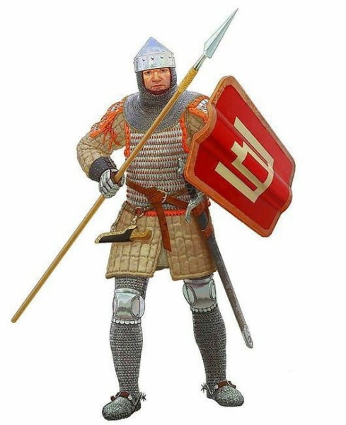 Польский рыцарь 15 века средневековья