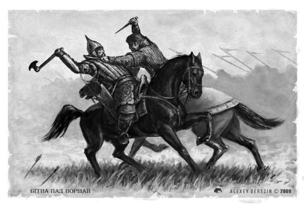 Рисунки литовский воин