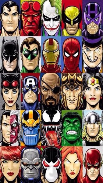 Marvel герои