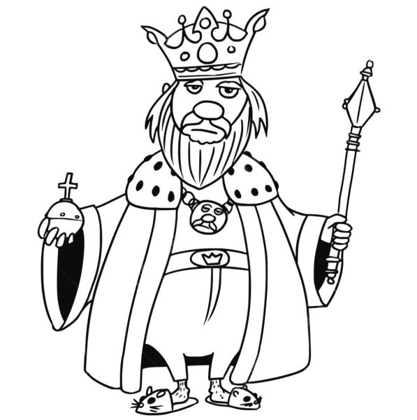 Рисунки лицо короля