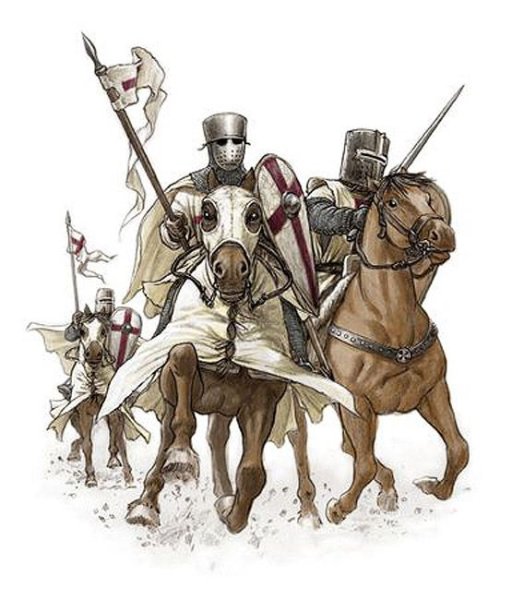 Крестоносцы,тамплиеры и Рыцари