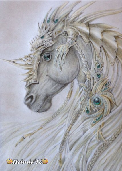 Рисование Волшебная лошадка