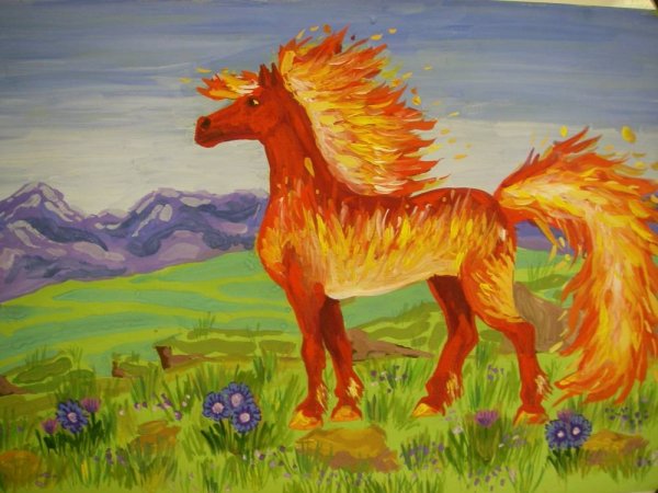 Огненный конь Сивка бурка