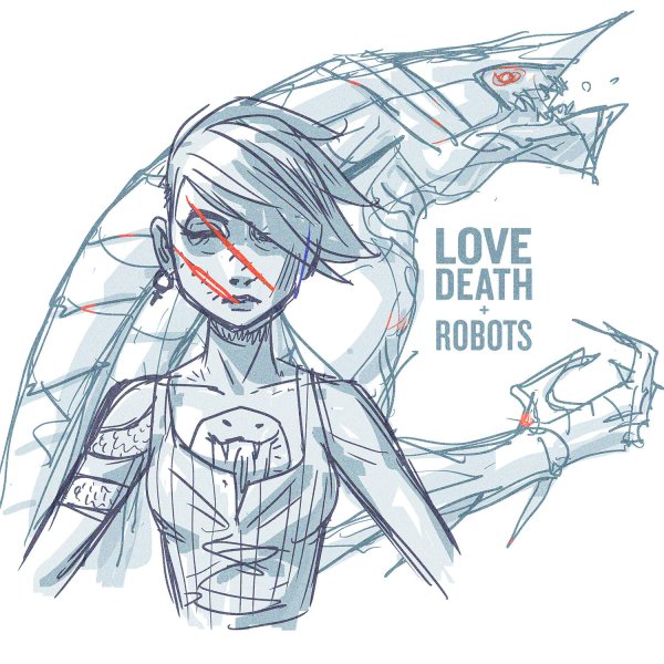 Любовь смерть и роботы арт
