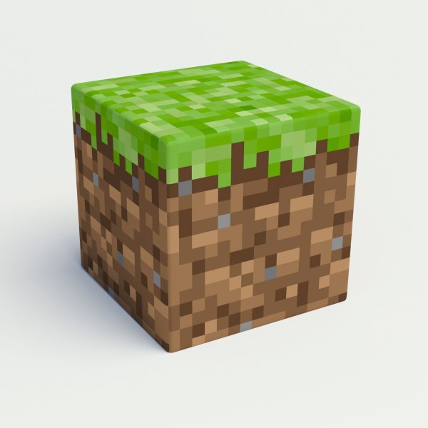 Minecraft кубик земли