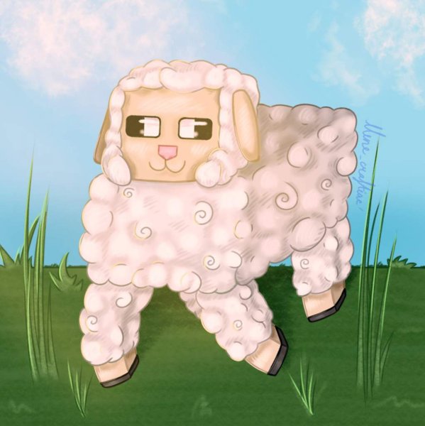 Minecraft овца