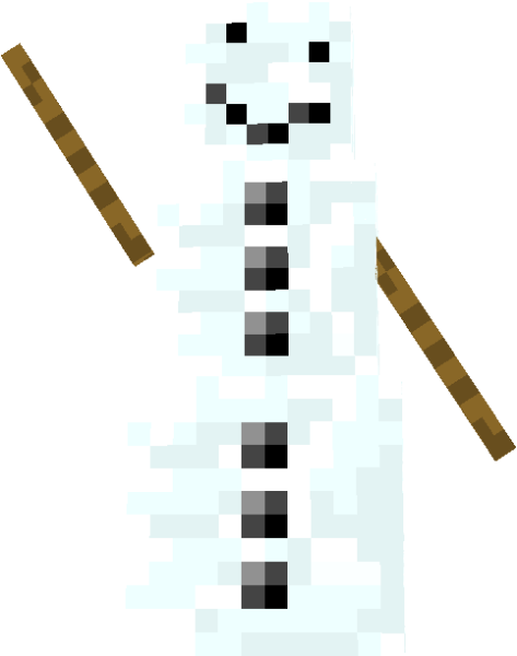 Снеговик в Майне без фона
