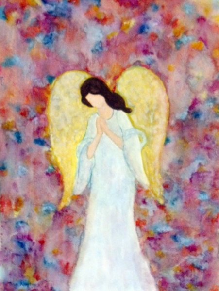 Мама ангел рисунок