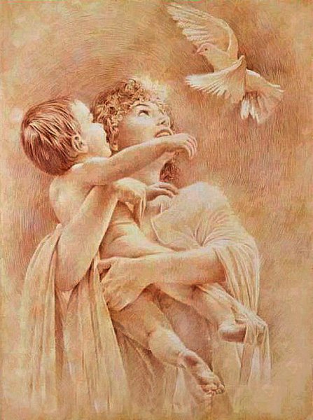 "Мать и дитя", Жук, 1906