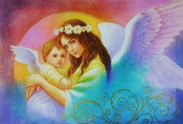 Мама ангел хранитель