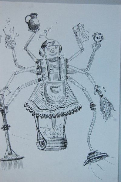 Рисунки на тему роботы