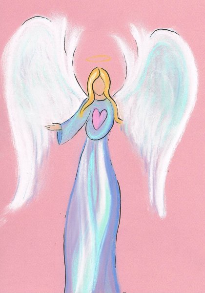 Рисунок ангела