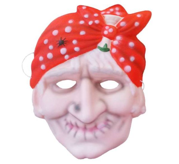 Карнавальная маска "баба-Яга"