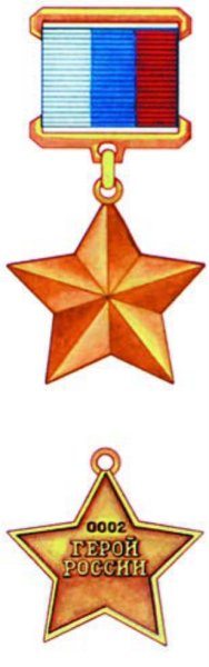 Золотая звезда героя Российской Федерации