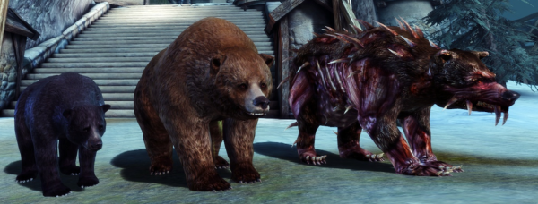 Dragon age Origins обличье медведя