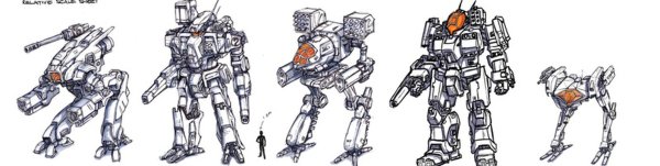 Боевые роботы Battletech типы роботов