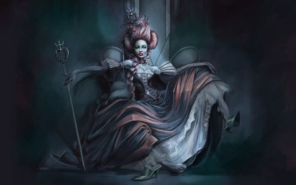 Королева вампиров арт на троне вамэлксия