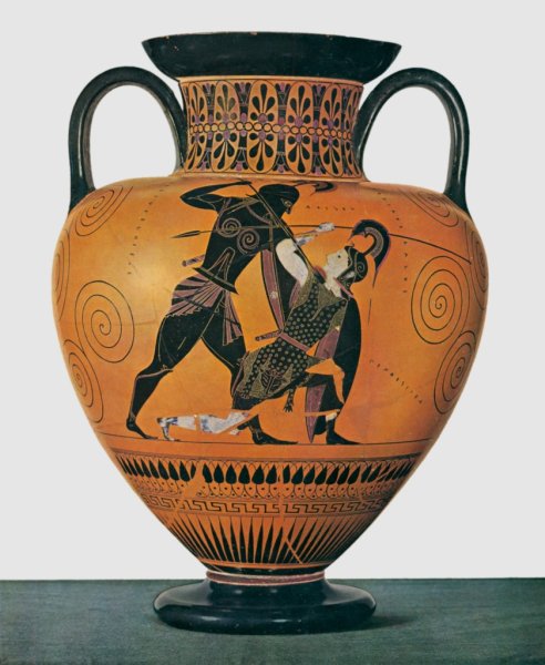 Чернофигурный стиль вазописи древней Греции