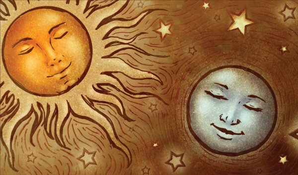 Акшая Тритья символ солнце и Луна
