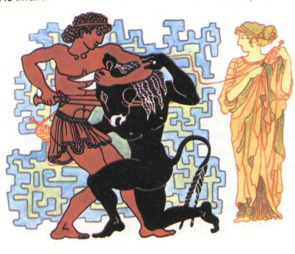 Тесей герой древней Греции