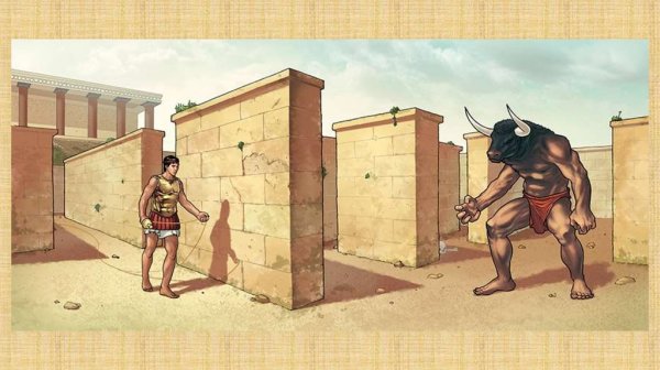 Мифы древней Греции Минотавр и Тесей