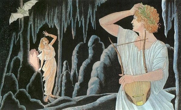 Легенда древней Греции Орфей и Эвридика