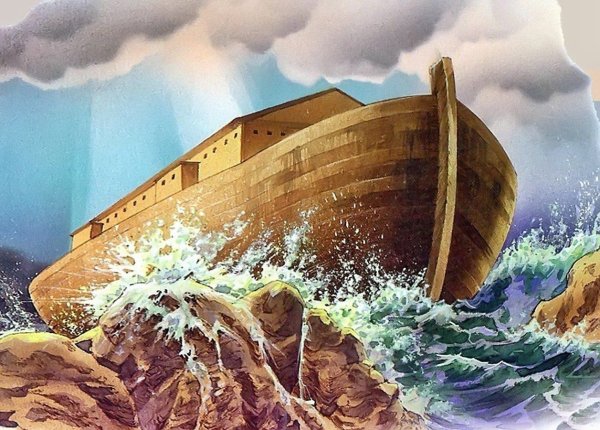 Всемирный потоп и Ноев Ковчег арт