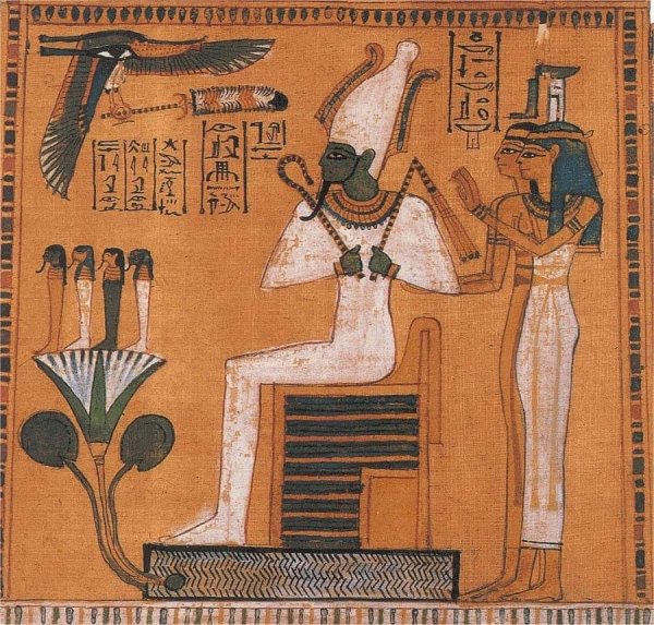 Бог древнего Египта осилис