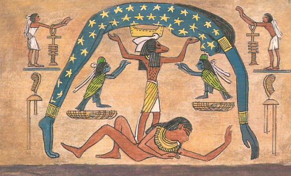 Боги древнего Египта богиня нут