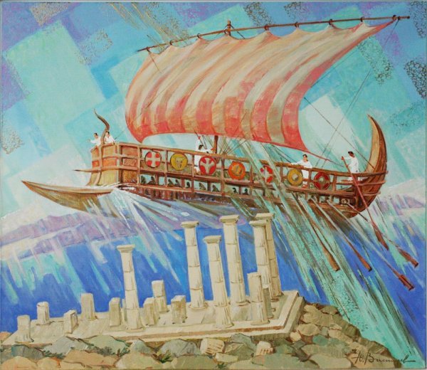 Корабли древней Греции Арго