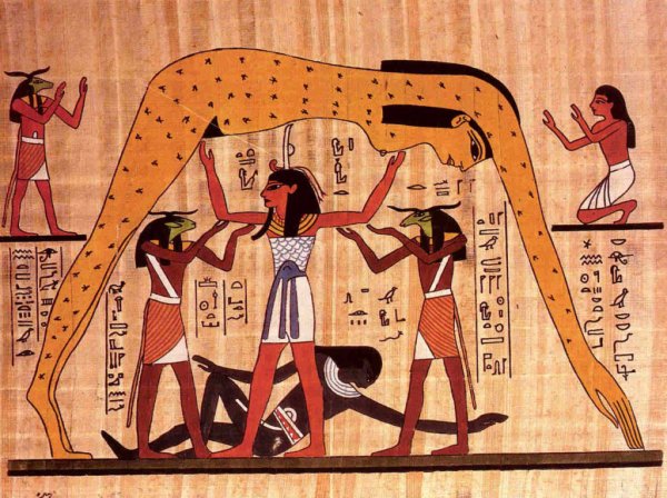 Бог Шу в древнем Египте