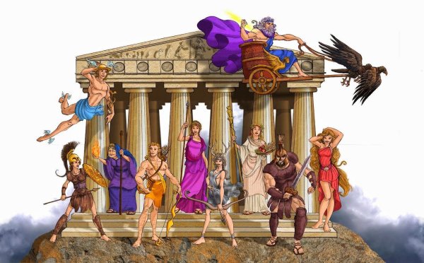 Богини Олимпа древней Греции