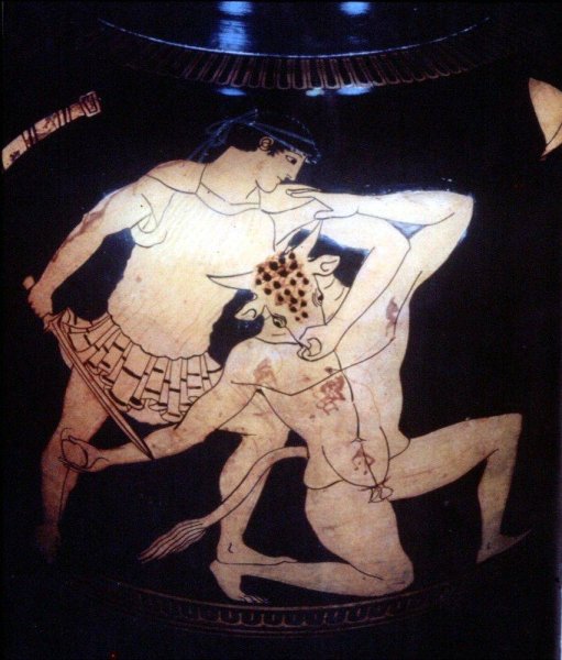 Мифы древней Греции Минотавр и Тесей