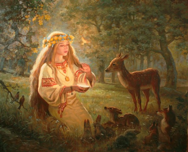 Берегиня Шишкин Славянская богиня