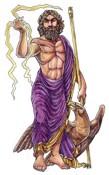 Бог Рима Зевс
