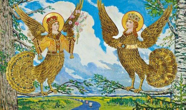 Птица алконост в славянской мифологии