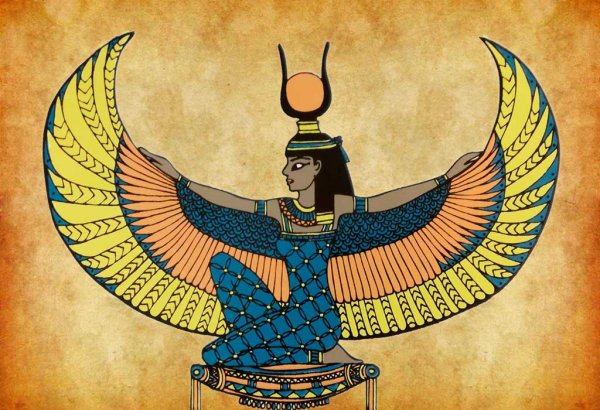 Изида богиня древнего Египта