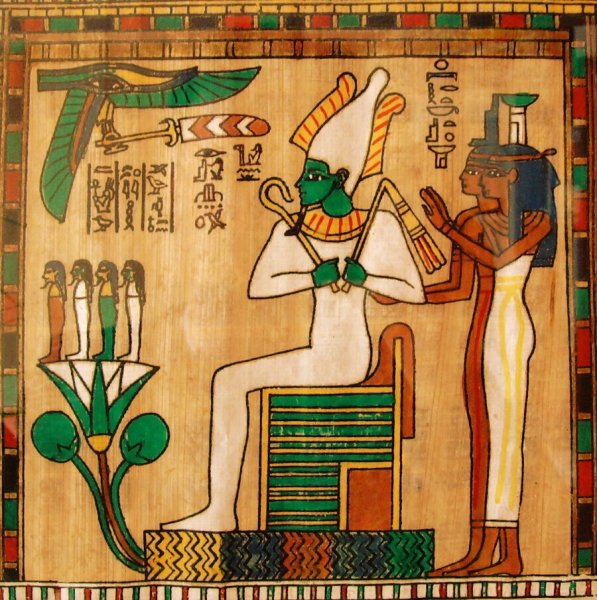 Бог древнего Египта осилис