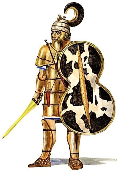 Крито-микенский воин