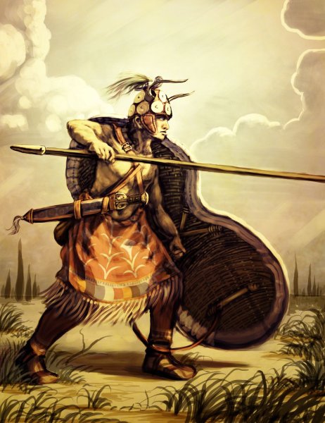 Микенские ахейские воины