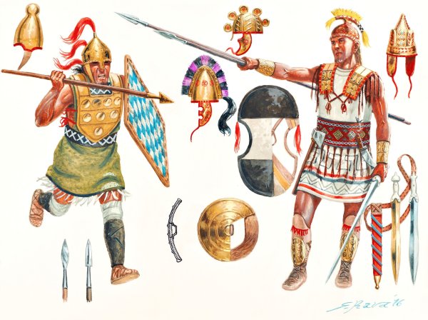 Воины бронзового века Греция