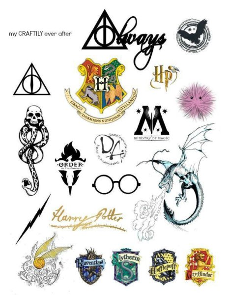 Символы из Гарри Поттера