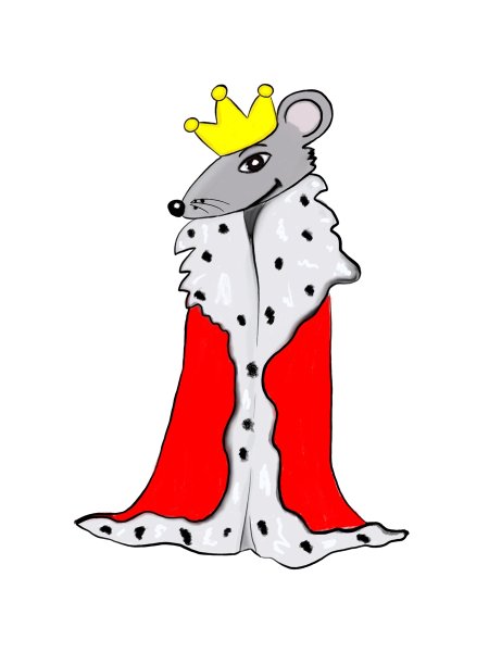Мышиный Король из Щелкунчика нарисовать