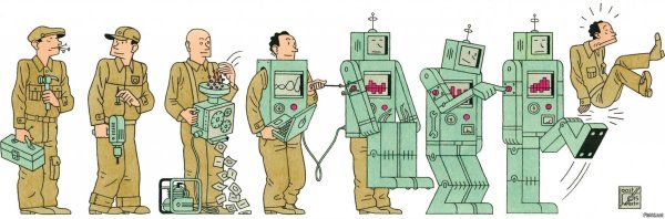 Роботы поработили человечество