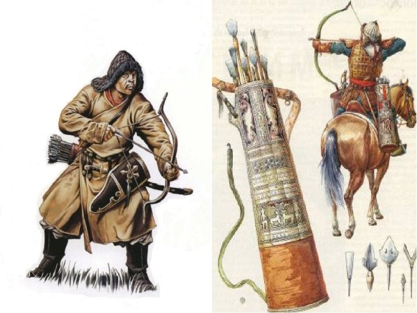 Оружие Чингисхана монгольский лук